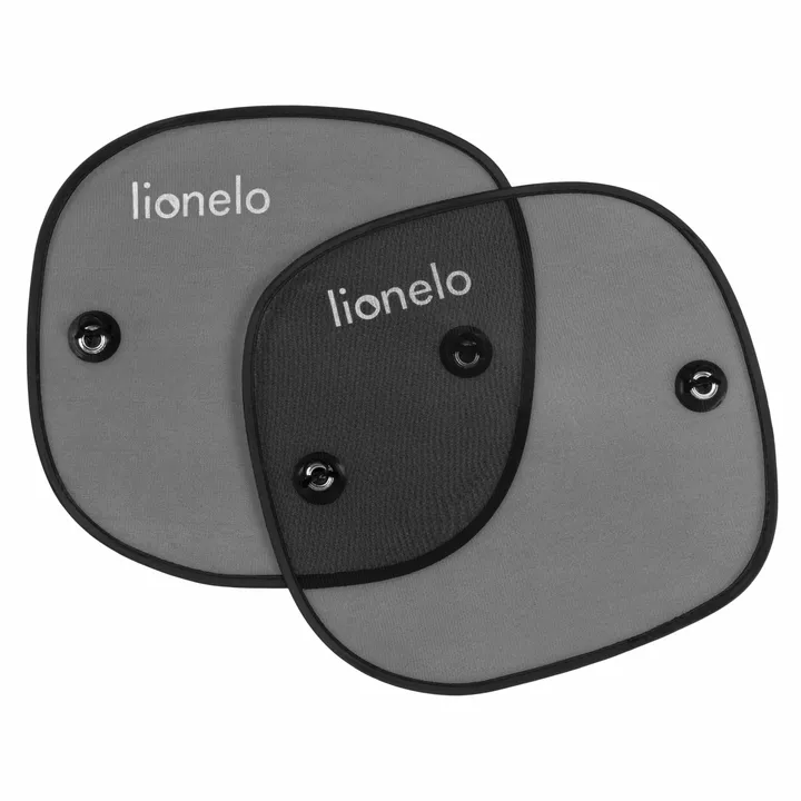 Сонцезахисні шторки, 2 шт. Lionelo Sunshade Black — Photo 5