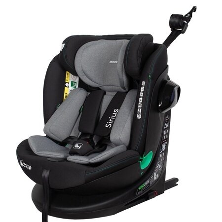 Автокрісло CARRELLO Sirius CRL-8808 Sky Grey i-Size 40-150см ISOFIX, поворот /1/