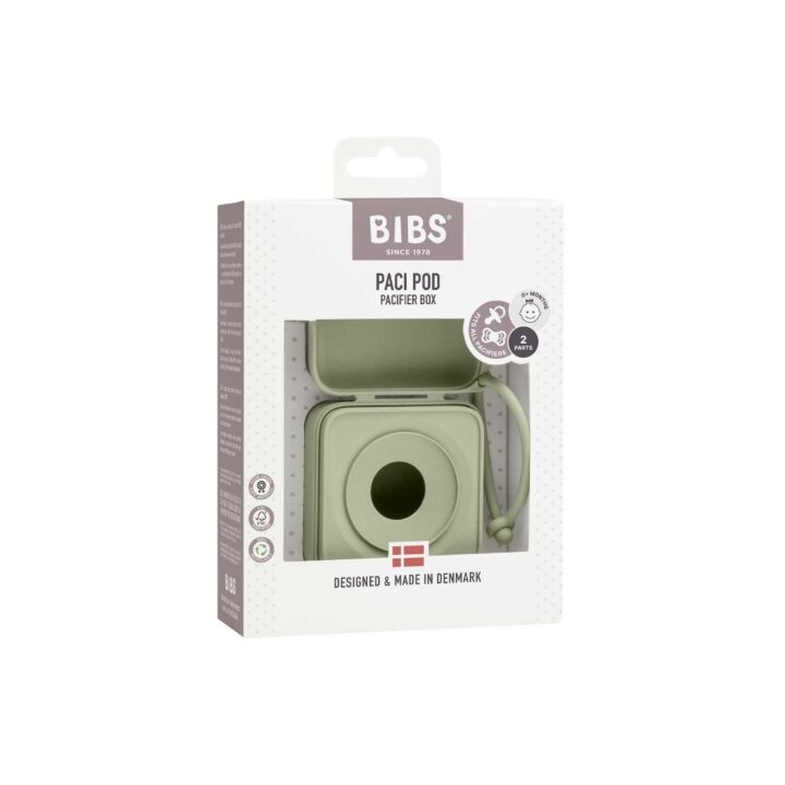 Контейнер для пустушок BIBS Pacifier Box Sage — Photo 15