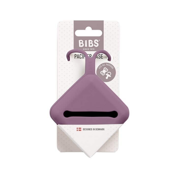 Силіконовий контейнер для пустушок BIBS Pacifier Case – Mauve — Photo 7