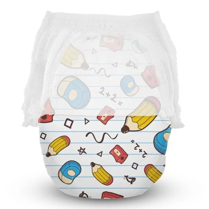 Підгузки-трусики Offspring® розмір XL, 12-20 кг, 30 шт, Шкільне приладдя — Photo 9