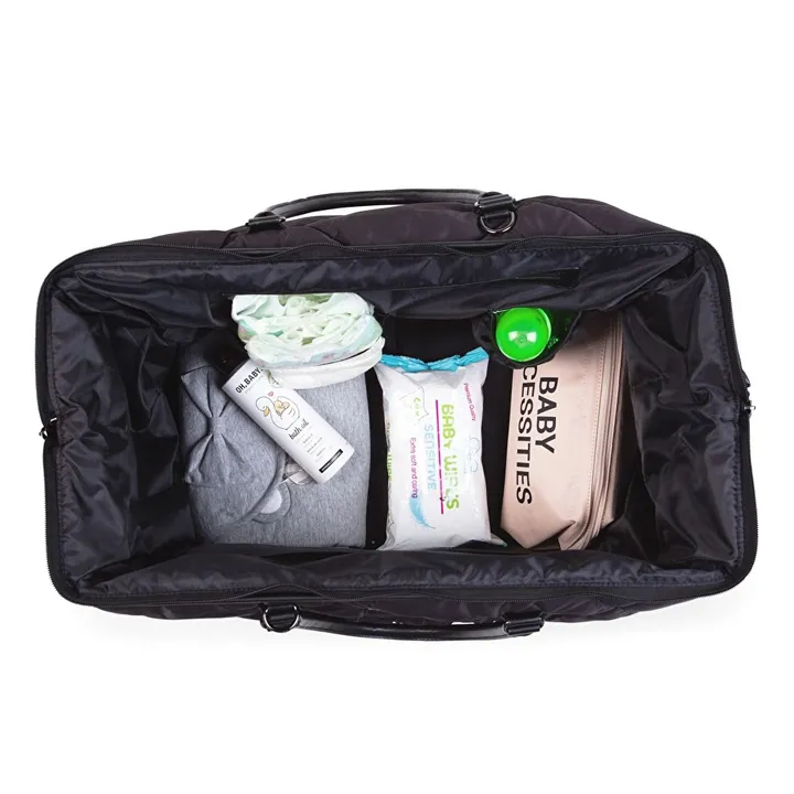 Сумка Childhome Mommy bag puffered black, арт. CWMBBPBL — Photo 22