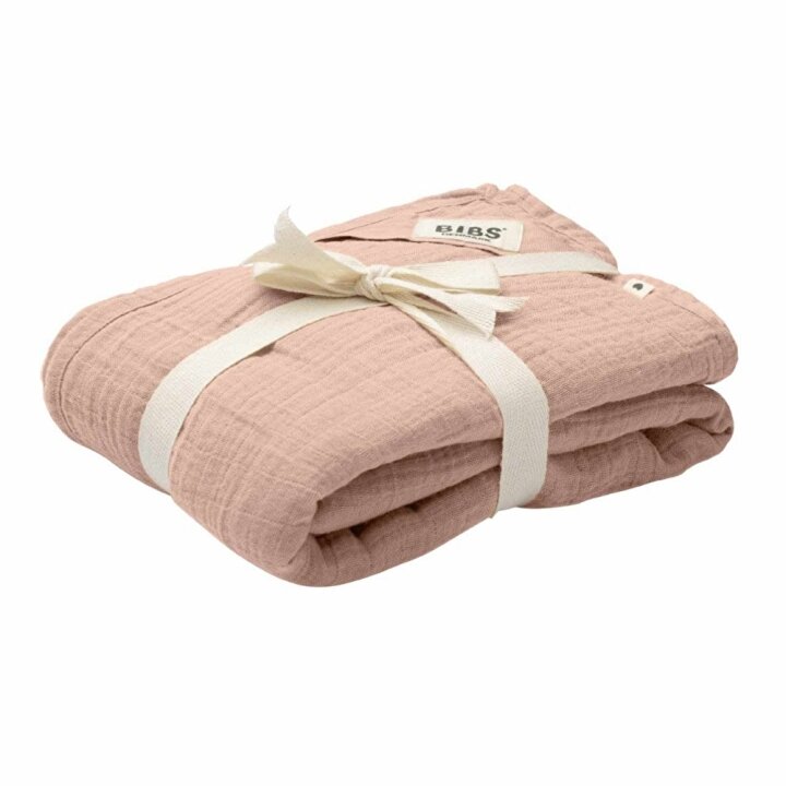 Муслінова тканина пелюшка BIBS Muslin Swaddle 1 шт в упаковці, Blush 120х120 см