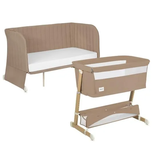 Ліжечко дитяче 5в1 Lionelo THOMI PLUS BEIGE CARMEL — Photo 3
