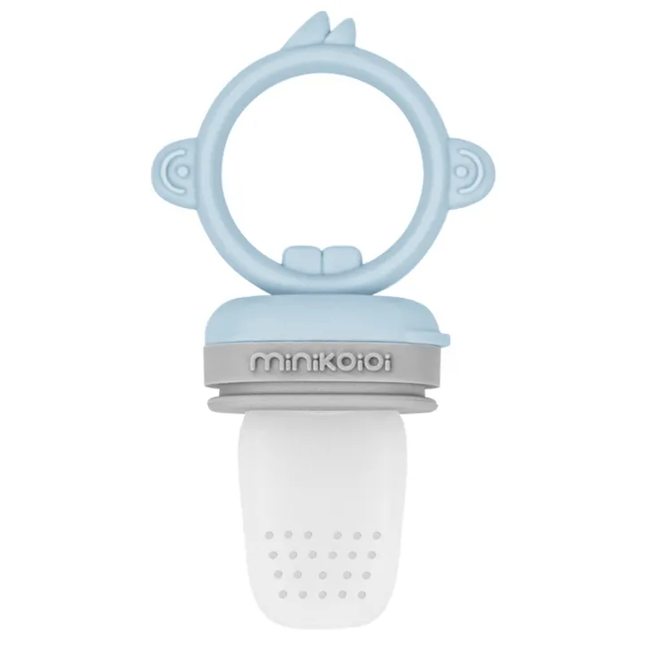 Ніблер силіконовий MinikOiOi Pulps - Mineral Blue / Powder Grey