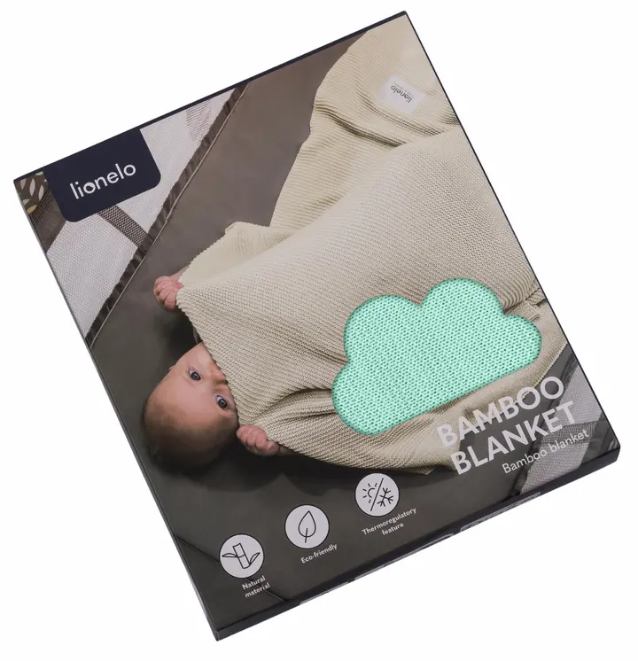 Покривало Lionelo BAMBOO BLANKET GREEN MINT — Photo 6
