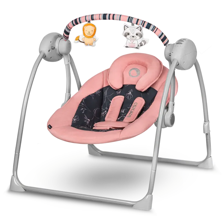 Дитяче крісло-гойдалка Lionelo RUBEN PINK BABY — Photo 4