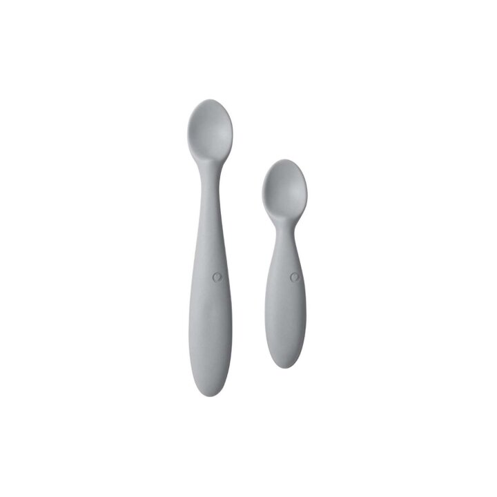 Набір дитячих ложок для годування BIBS Spoon Set Cloud (2 шт) — Photo 6