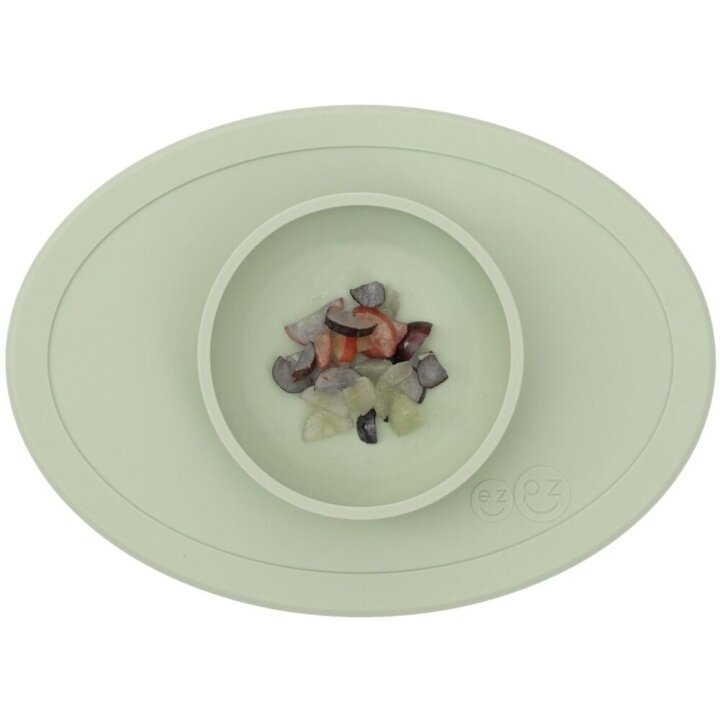 Миска-килимок EZPZ оливковий TINY BOWL SAGE — Photo 6