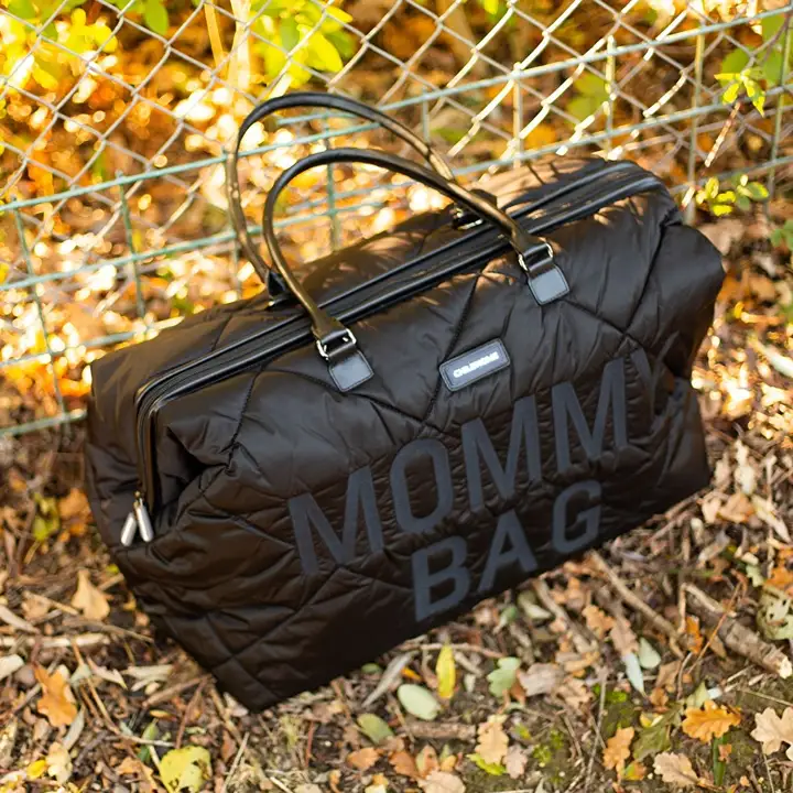 Сумка Childhome Mommy bag puffered black, арт. CWMBBPBL — Photo 26