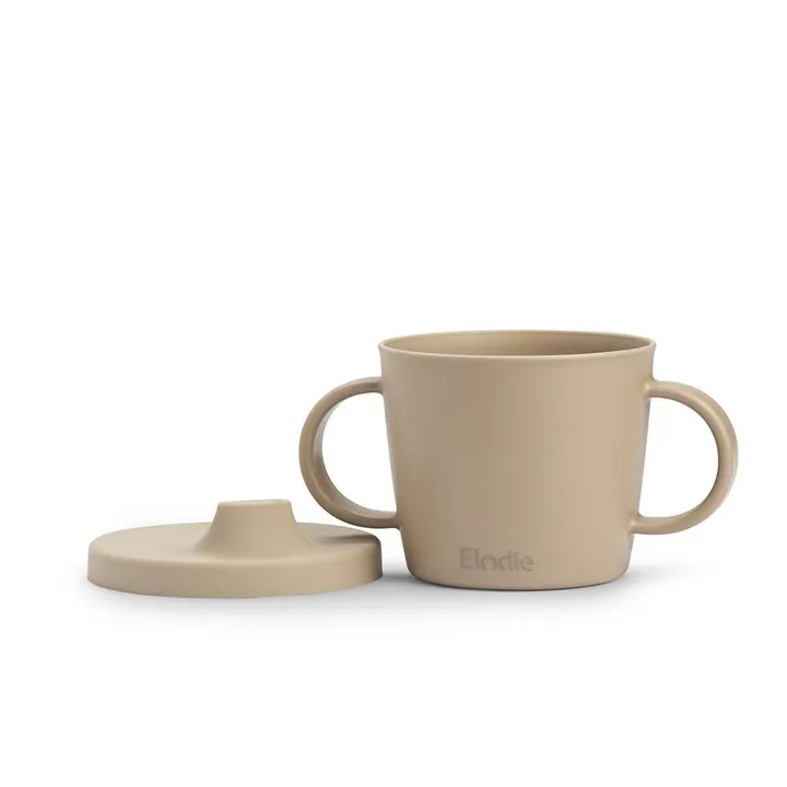 Чашка поїльник Elodie Details Sippy Cup Pure Khaki — Photo 7