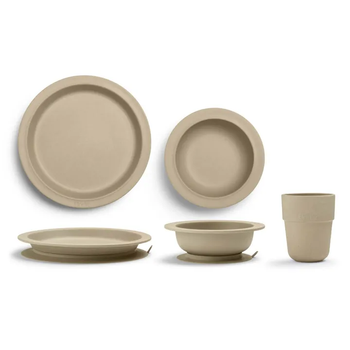 Дитячий обідній набір Elodie Details SetPLA Pure Khaki — Photo 11