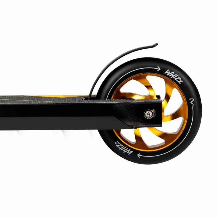 Дитячий самокат Lionelo WHIZZ BLACK CARBON YELLOW — Photo 15