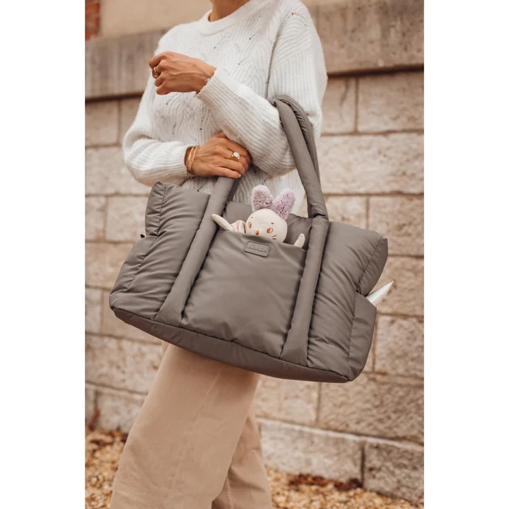 Сумка для мами Beaba Puffy Paris бежевий, арт. 940318 — Photo 21