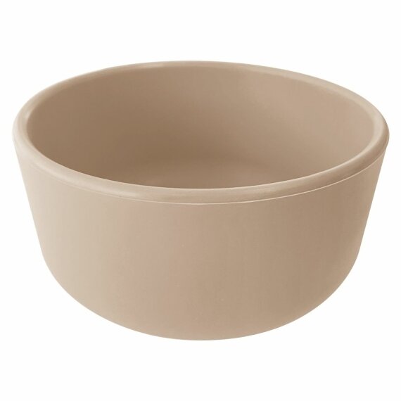 Глибока тарілка силіконова MinikOiOi Bowl - Bubble Beige