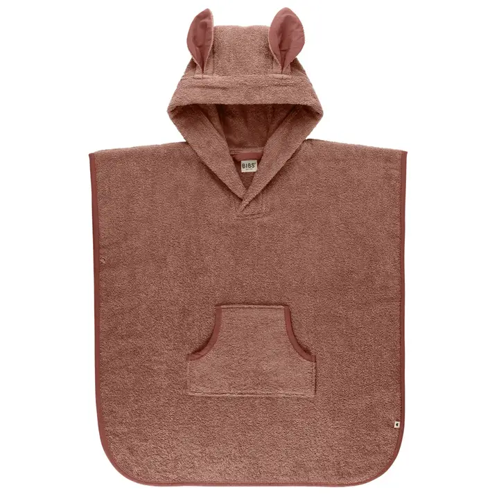 Рушник пончо з капюшоном BIBS Kangaroo Poncho Toddler Petrol — Photo 11