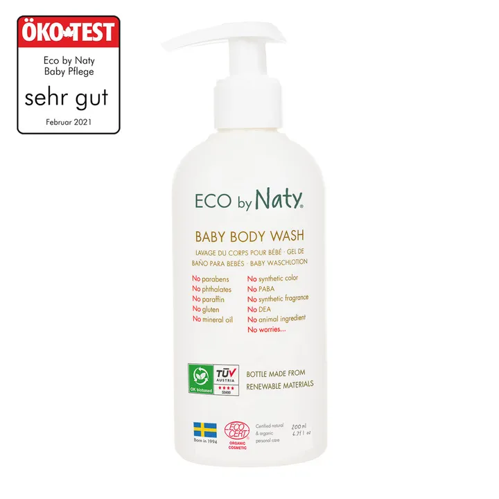 Органічний дитячий гель для душу Eco by Naty 200 мл — Photo 17