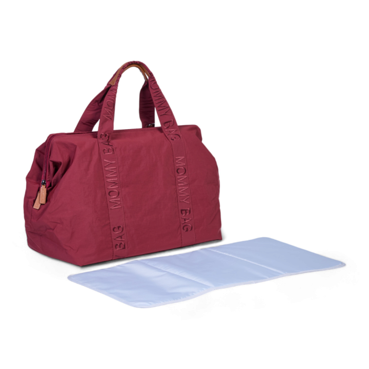 Сумка Childhome Mommy bag Signature burgundy — Photo 37