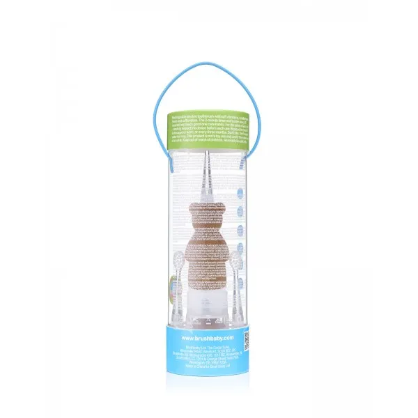 Електрична зубна щітка Sonic Toothbrush (0-10 років) - Ведмедик, (Brush-baby) — Photo 7