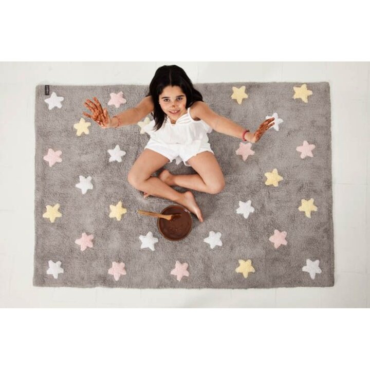 Килим Lorena Canals Tricolor Star Rosa 120 X 160 см — Photo 10