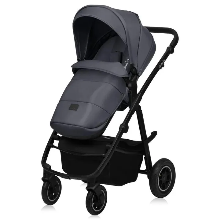 Універсальна коляска 3 в 1 Lionelo AMBER PLUS GREY GRAPHITE — Photo 6