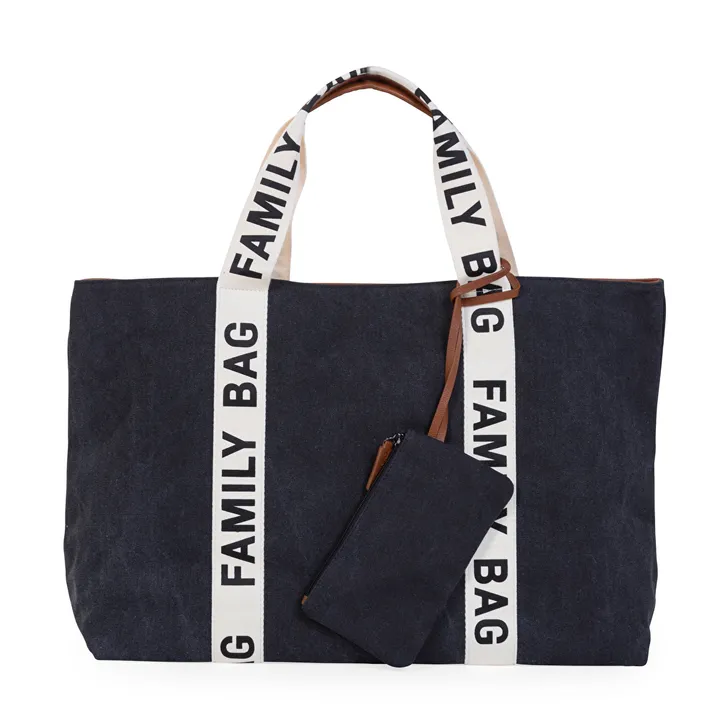 Сумка Childhome Family bag canvas black, арт. CWFBSCBL — Photo 15