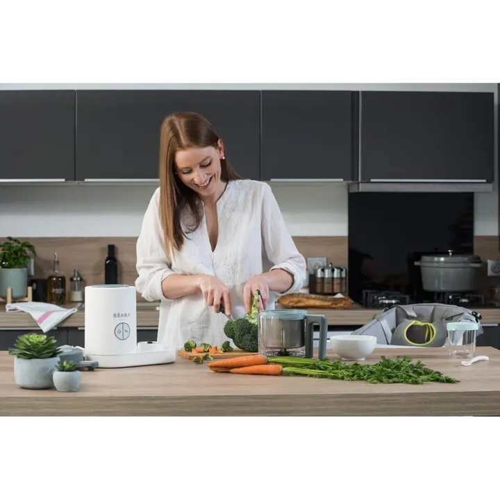 Пароварка - блендер Beaba Babycook Neo сірий/білий, арт. 912773 — Photo 18