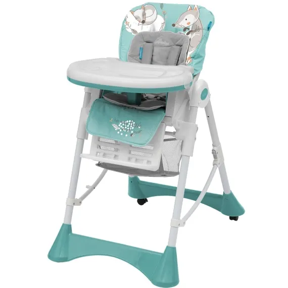 Стільчик для годування Baby Design Pepe NEW 05 TURQUOISE — Photo 4