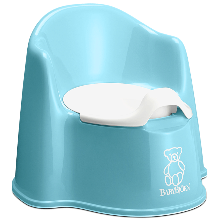 Горщик Baby Bjorn Potty Chair Блакитний — Photo 5