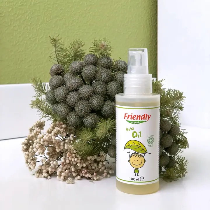 Органічна дитяча олійка Friendly Organic 100 мл — Photo 13
