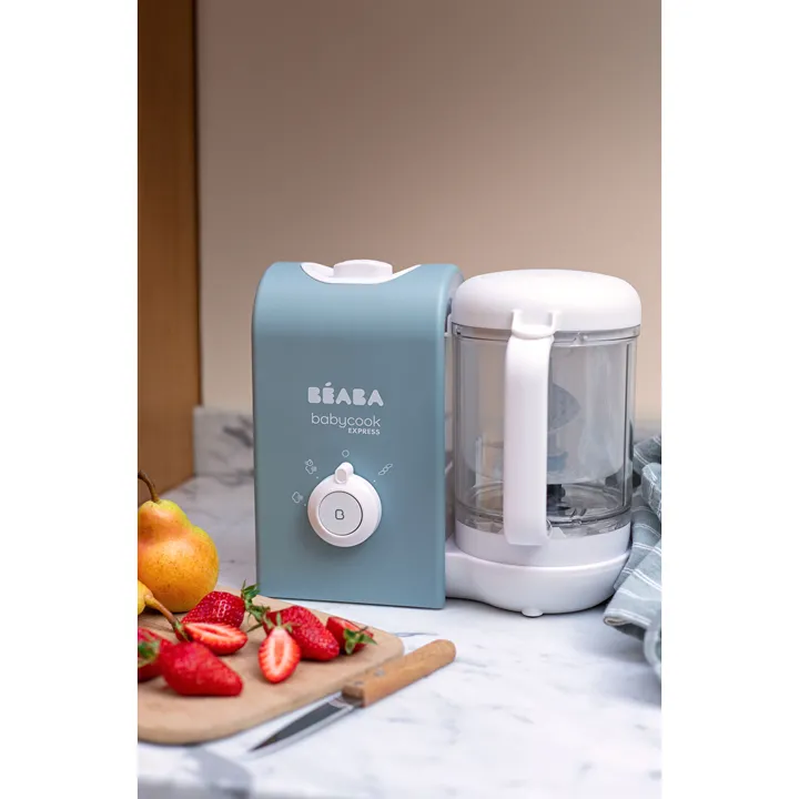 Пароварка - блендер Beaba Babycook Express синій, арт. 916303 — Photo 21