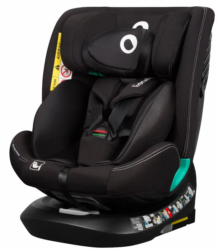 Дитяче автокрісло Lionelo BASTIAAN ONE I-SIZE BLACK CARBON — Photo 12