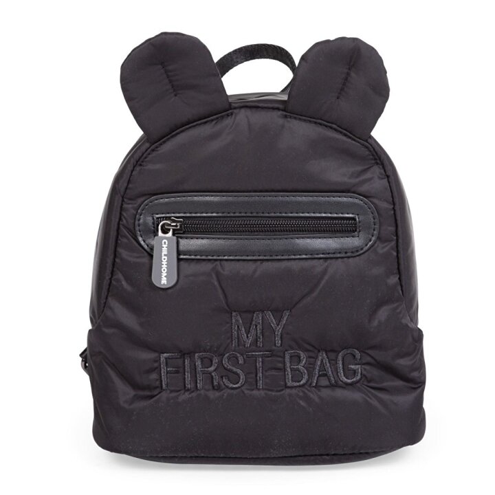 Рюкзак дитячий Childhome My first bag puffered black — Photo 12