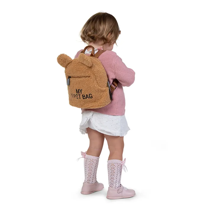 Рюкзак дитячий Childhome My first bag teddy beige, арт. CWKIDBT — Photo 22