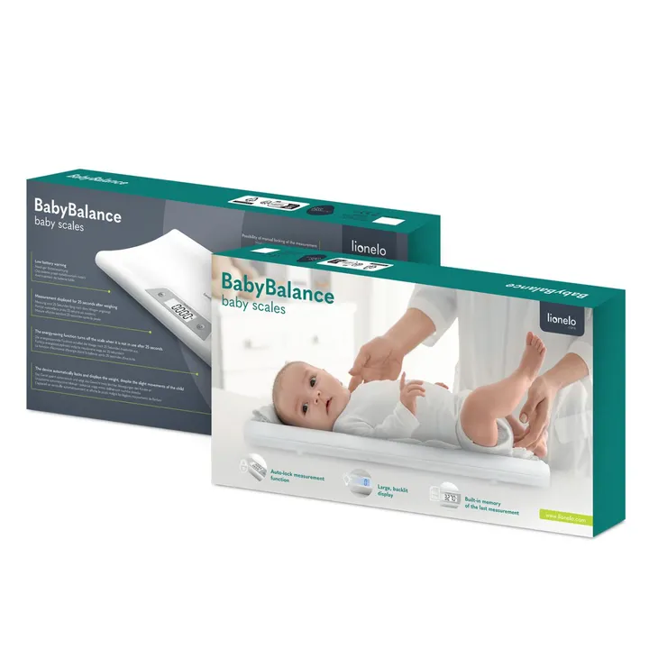 Ваги для немовлят Lionelo BABYBALANCE WHITE — Photo 5