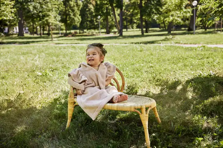Рушник-пончо для ванни Elodie Detail Bath Poncho Powder Pink — Photo 3