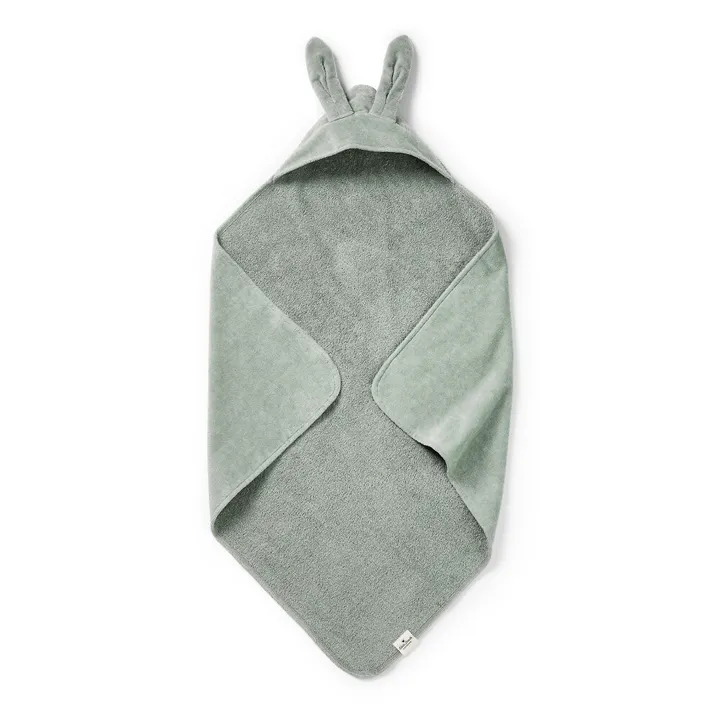 Рушник з капюшоном Elodie Detail Hooded Towel Mineral Green — Photo 5