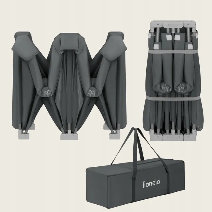 Манеж Lionelo FLORENCE EASY FOLD GREY GRAPHITE — Photo 7