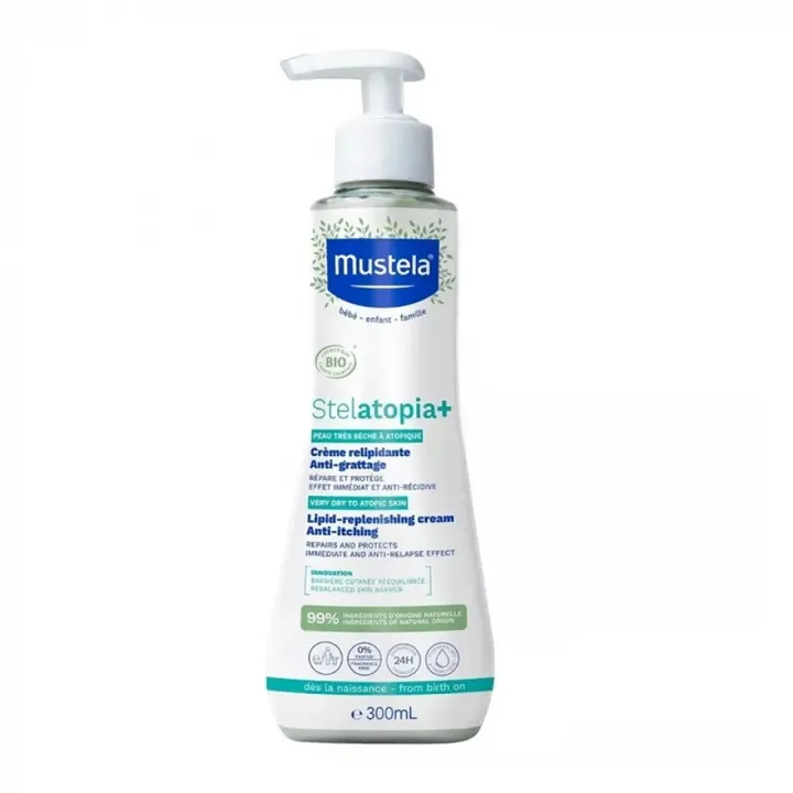 Крем пом'якшувальний Mustela Stelatopia+ Bio 300 мл