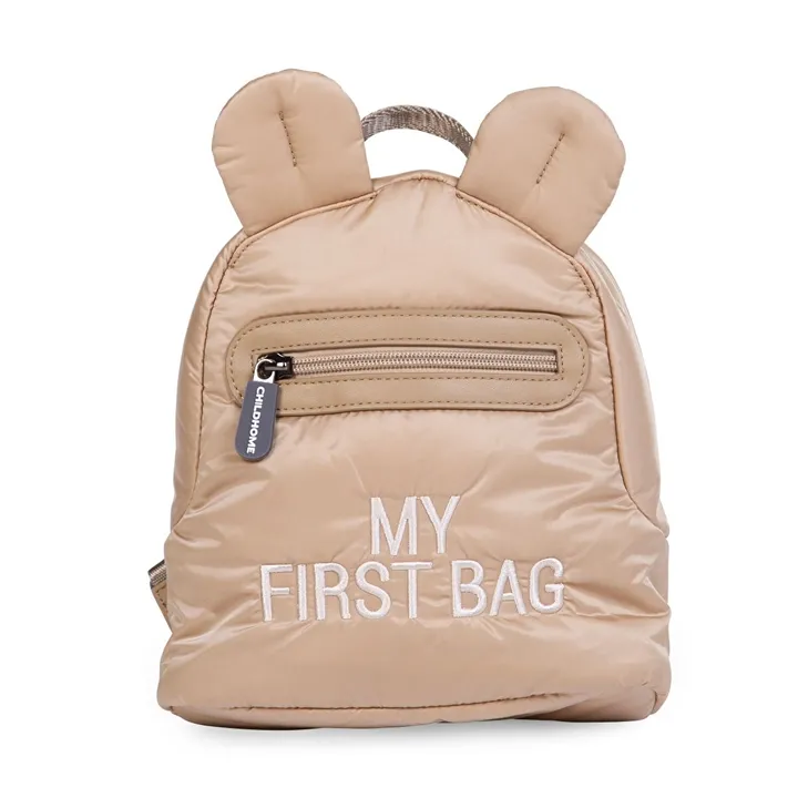 Рюкзак дитячий Childhome My first bag puffered beige, арт. CWKIDBPBE — Photo 14