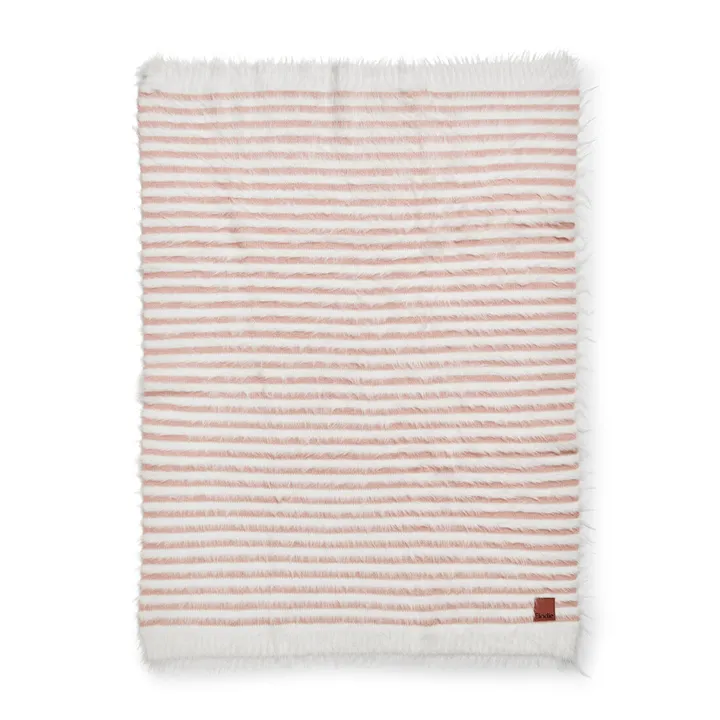 Плед Elodie Details Furry Knit Blanket Faded Rose — Photo 9
