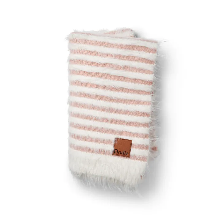 Плед Elodie Details Furry Knit Blanket Faded Rose — Photo 5