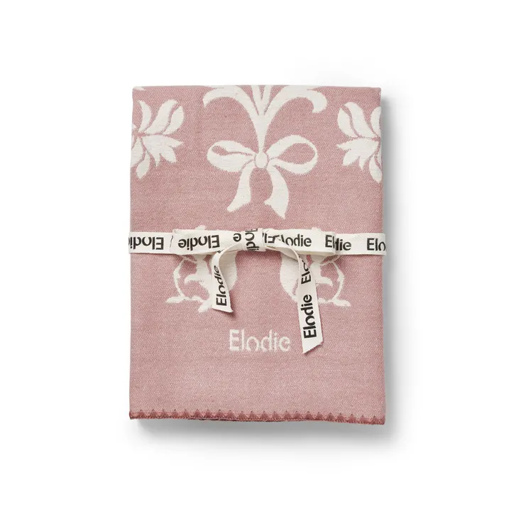  Плед Elodie Details Jacquard Blanket Mulberry Pink — Photo 8