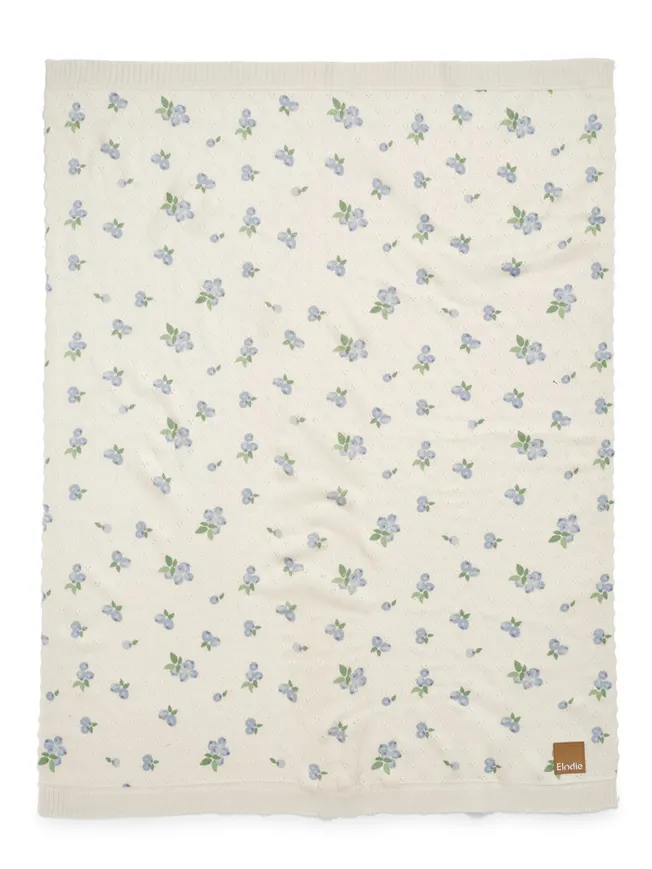 Плед Elodie Details Pointelle Blanket Blueberry Bliss — Photo 12