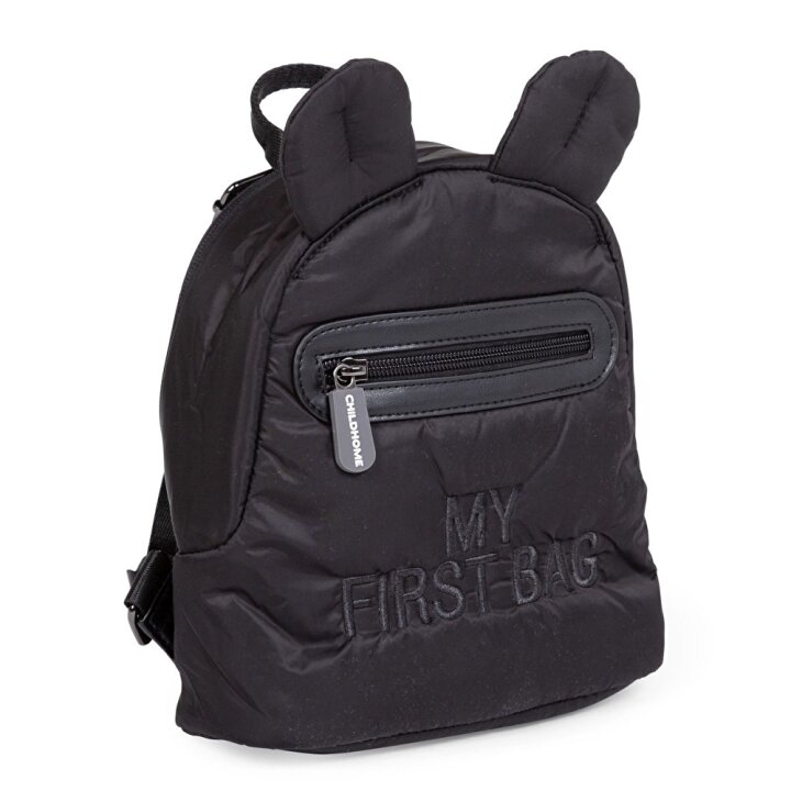 Рюкзак дитячий Childhome My first bag puffered black — Photo 15