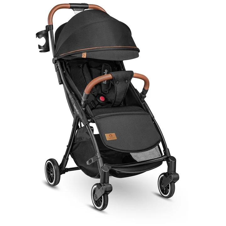Прогулянкова коляска Lionelo JULIE ONE BLACK — Photo 4