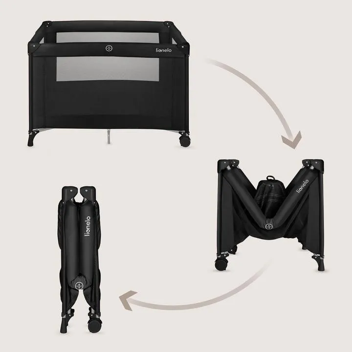 Манеж Lionelo AMELIE BLACK CARBON — Photo 6