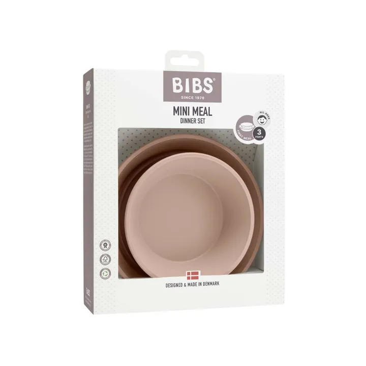 Набір дитячих тарілок BIBS Dinner Plate Set Blush (2 шт) — Photo 7