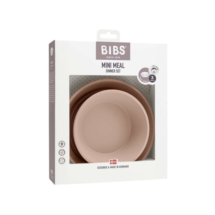 Набір дитячих тарілок BIBS Dinner Plate Set Blush (2 шт) — Photo 7