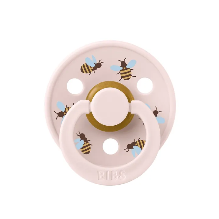 Пустушка Studio Colour Latex Round (кругла) Bumblebee Friends – Petal 6-18 міс. — Photo 5